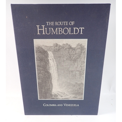 685 - The Route of Humboldt Colombia and Venezuela - two volumes in slip case published by Villegas Editor... 