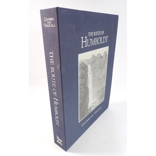 685 - The Route of Humboldt Colombia and Venezuela - two volumes in slip case published by Villegas Editor... 