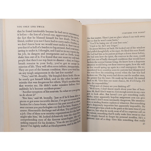 690 - James Bond - You Only Live Twice first edition hardback book by Ian Fleming 1964 in dust jacket, Ex ... 