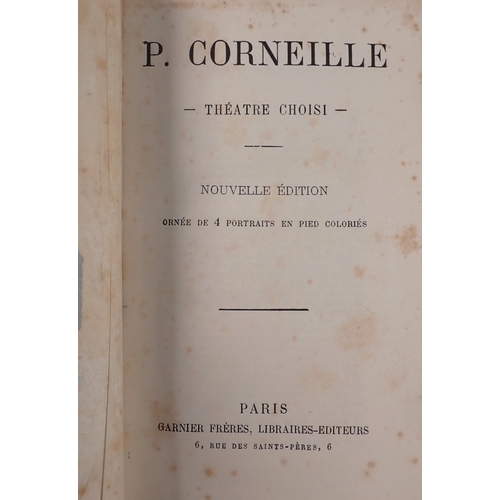 692 - Theatre de P Corneille, Nouvelle edition with coloured plates