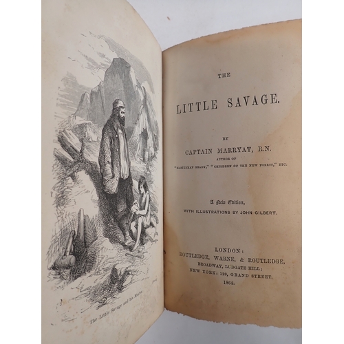 699 - The Little Savage by Captain Marryat, illustrated by John Gilbert 1864
