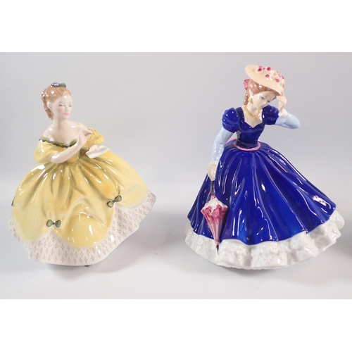 30 - Four Royal Doulton figures including HN2468, 2315, 3375, 3360