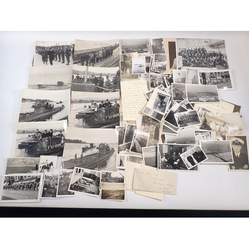 610 - A collection of military interest photographs, negatives from C.O.T.S office Alexandria etc