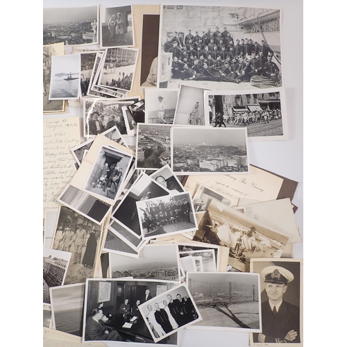 610 - A collection of military interest photographs, negatives from C.O.T.S office Alexandria etc