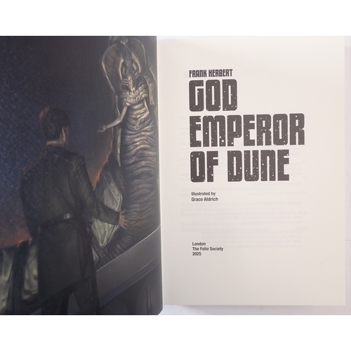626 - God Emperor of Dune by Frank Herbert The Folio Society 2025, first edition, first printing - as new ... 