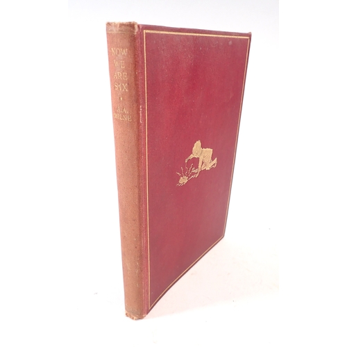637 - Now We Are Six by A A Milne with decorations by Ernest H Shepard, first edition 1927