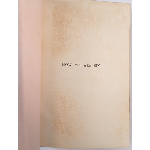 637 - Now We Are Six by A A Milne with decorations by Ernest H Shepard, first edition 1927