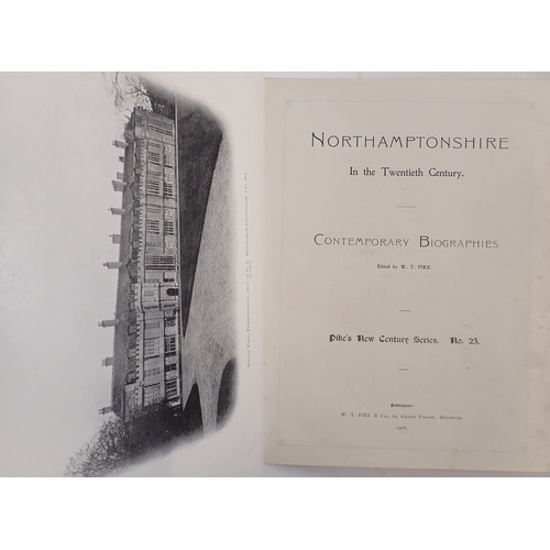 638 - Pike's Contemporary Biographies for Northamptonshire 1908