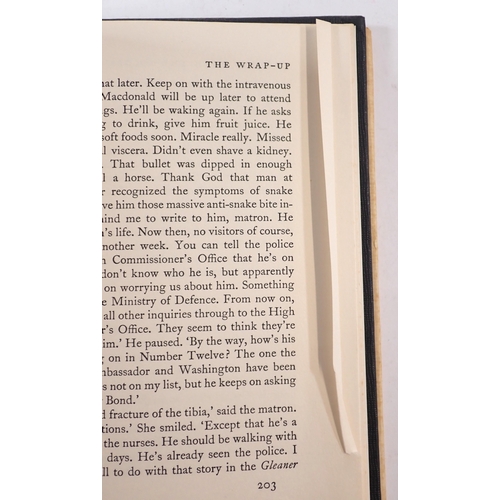 641 - Ian Fleming 'The Man with the Golden Gun' first edition 1965 with dust jacket
