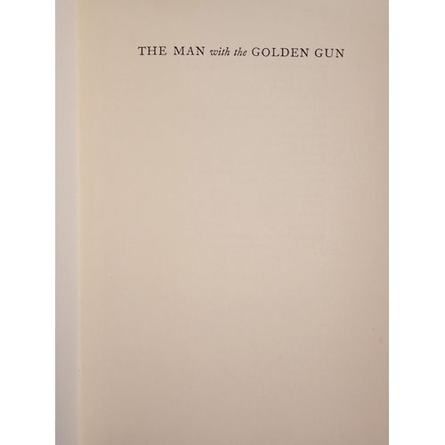 641 - Ian Fleming 'The Man with the Golden Gun' first edition 1965 with dust jacket