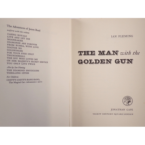 641 - Ian Fleming 'The Man with the Golden Gun' first edition 1965 with dust jacket