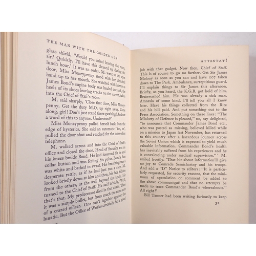 641 - Ian Fleming 'The Man with the Golden Gun' first edition 1965 with dust jacket