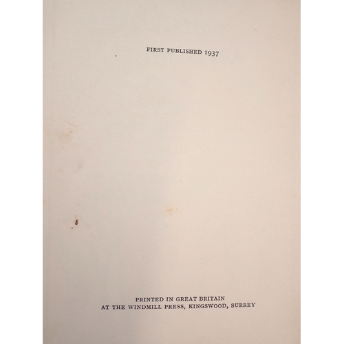 642 - Of Mice and Men by John Steinbeck, first edition 1937, dust jacket slightly stuck to back of book