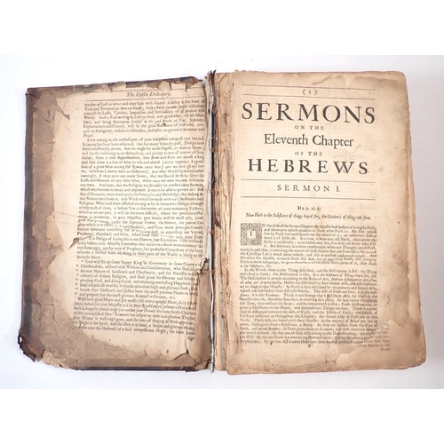 649 - A 17th century book on 'The Sermons on the Eleventh Chapter of the Hebrews'