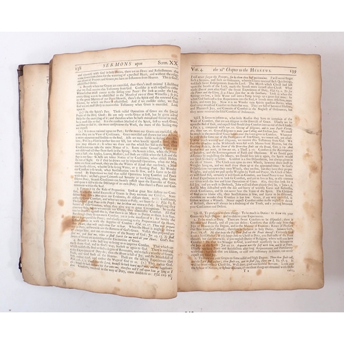 649 - A 17th century book on 'The Sermons on the Eleventh Chapter of the Hebrews'