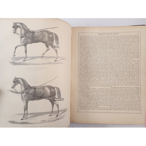 650 - Modern Practical Farriery by W J Miles published by Wm Mackenzie (twelve out of fourteen illustratio... 