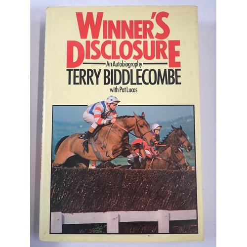 656 - A group of sport related books including Winners Disclosure by Terry Biddlecombe - signed, This Game... 
