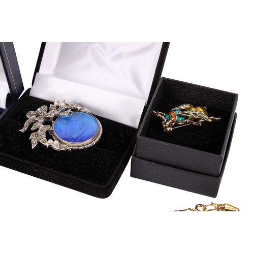 263 - Six pieces of designer costume jewellery. Including a Michael Kors bangle, pair of faux pearl earrin... 