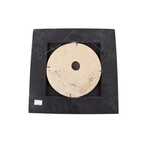 238 - Edward William Wyon (1811-1885), two Victorian carved marble plaques held within  gilt ornate frames... 