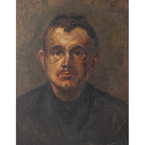 332 - Two early 20th century oil on boards. Both unsigned, but likely by the same artist, one depicting a ... 