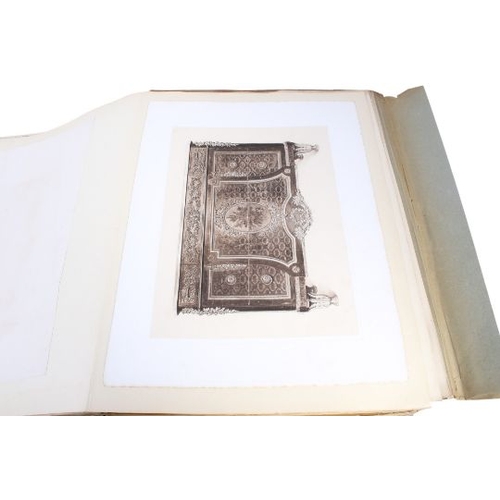 485 - Book: Emile Moliner, Le Mobilier royal Français XVIIe et XVIIIe siècles. Histoire et Description. Pu... 