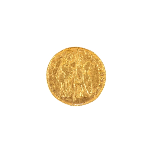 65 - A Venice two Ducat coin, 1462-1471. Weight 3.5g