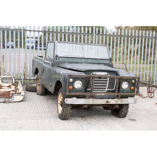 A Series 3 Landrover 109, 2 axle ridgid body light 4x4 utility Reg. HHU ...