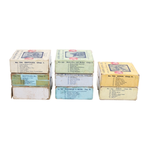 112 - Eight boxed Primus Junior Lecturers' Series Magic Lantern Slide sets. To include; 'Birds' 752 Chap.I... 