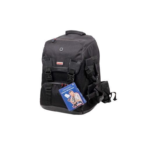 76 - A large Hama Defender 220 camera backpack bag. Appears unused with original tags attached.