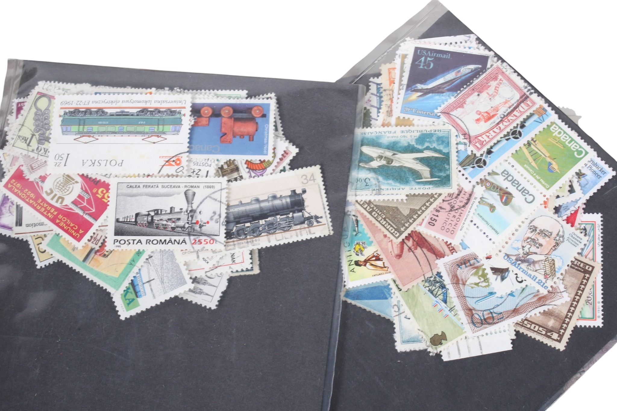 A huge collection of a sorting stamps. Consisting of world stamps, many ...