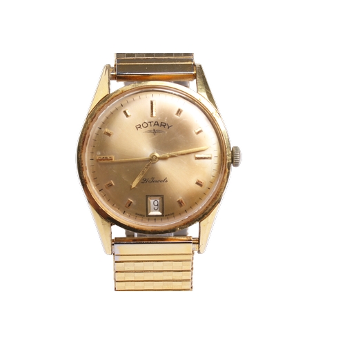 358 - Two vintage gentlemen's wristwatches. Comprising a 9ct gold case Helvetia gentleman's wristwatch, wi... 