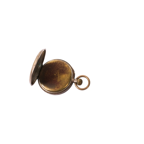 409 - Three Victorian and later silver and silver plated pocket watches. All having white enamel dial and ... 