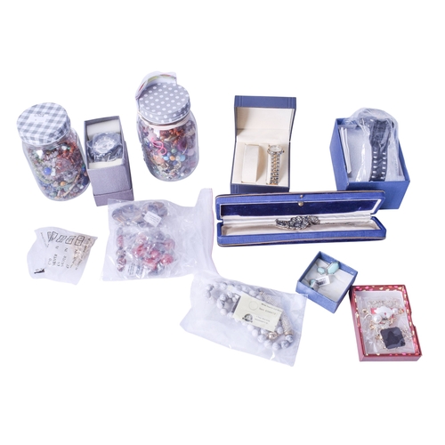 44 - A small group of wristwatches and a pocket watch. Including Times, Seconda, etc, and a silver cased ... 