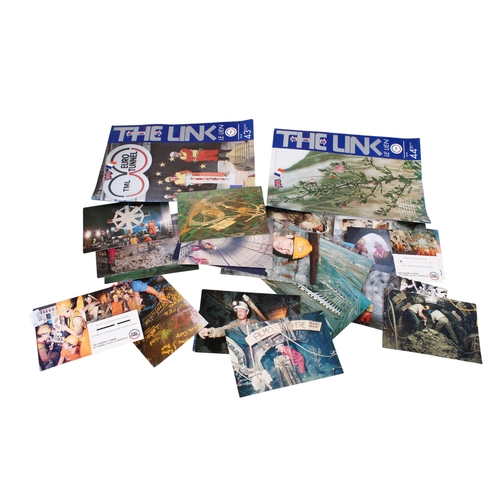 328 - A collection of vintage ephemera relating to the Channel Tunnel. Including monthly magazines and a s... 