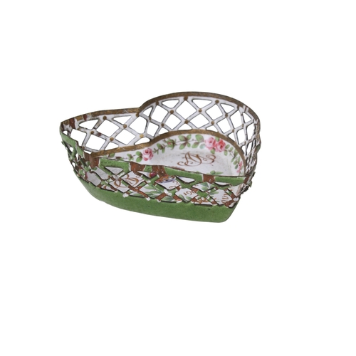 84 - An enamel Edward VII and Alexandra 1902 coronation souvenir dish. By Edouard Henry Dreyfous, of hear... 