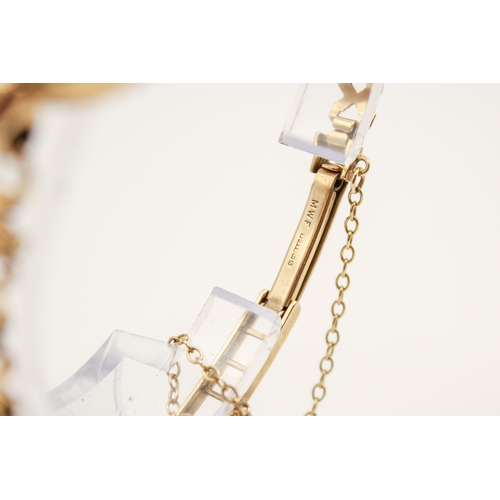 238 - A 9ct gold vintage lady's Tissot dress watch. The round face with gilt marker, hallmarked inside bac... 