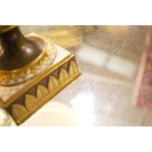 149 - A late 19th/early 20th century Wedgwood gilt urn and cover. With Bacchus head and horn handles, deco... 