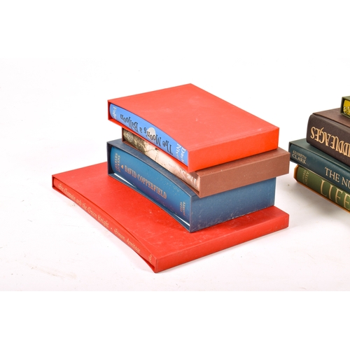 268 - A collection of assorted Folio Society books. Including T E Lawrence Seven Pillars of Wisdom (no sli... 