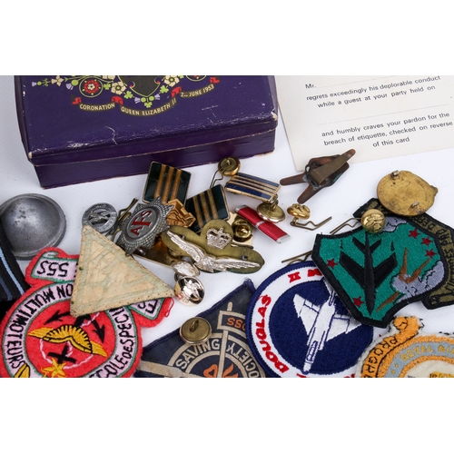 21 - A collection of post-war military patches and badges. Including examples from the RAF, The Royal Air... 
