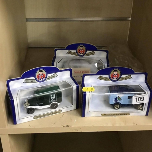 109 - OXFORD DIECAST CARS