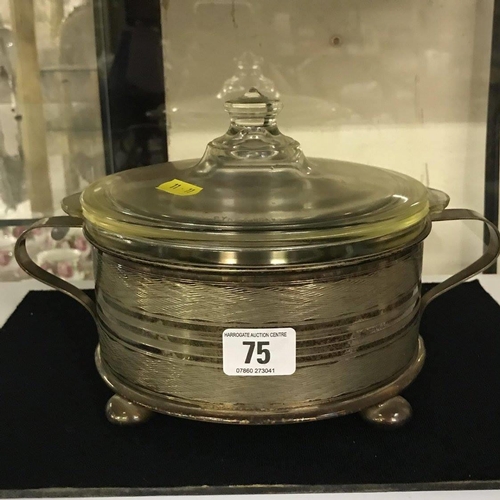 75 - SILVER PLATED TUREEN