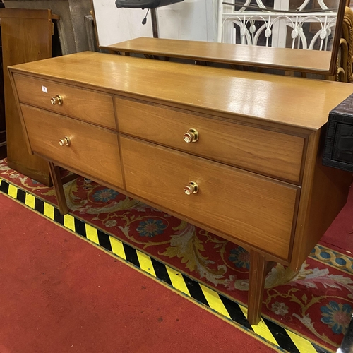 2 - Meredew four drawer dressing table in teak