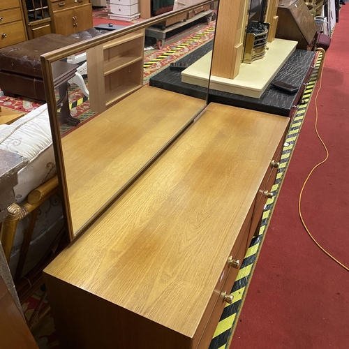 2 - Meredew four drawer dressing table in teak