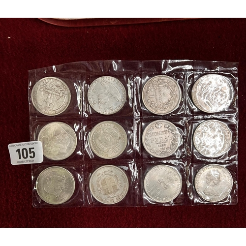 105 - Collection of coin examples