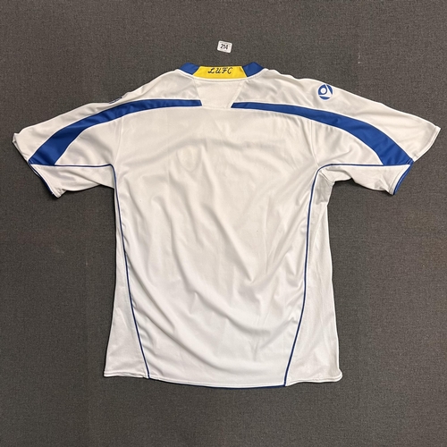 214 - Leeds United football shirt