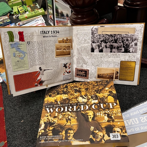 303 - The history of the World Cup book buy Keir Radnedge