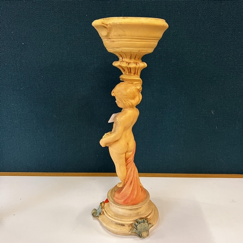 148 - Art Deco lady ash tray