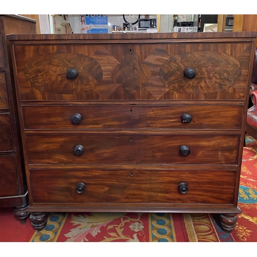 37 - Victorian secretaire in mahogany