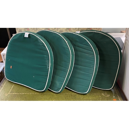 60 - Four garden chair cushions