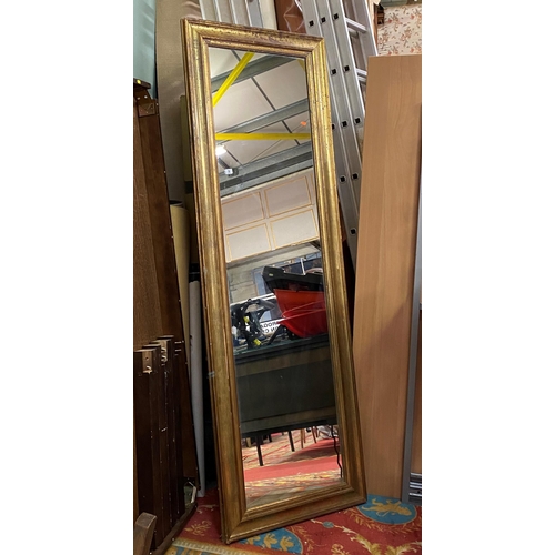 9 - Very large gilt framed mirror